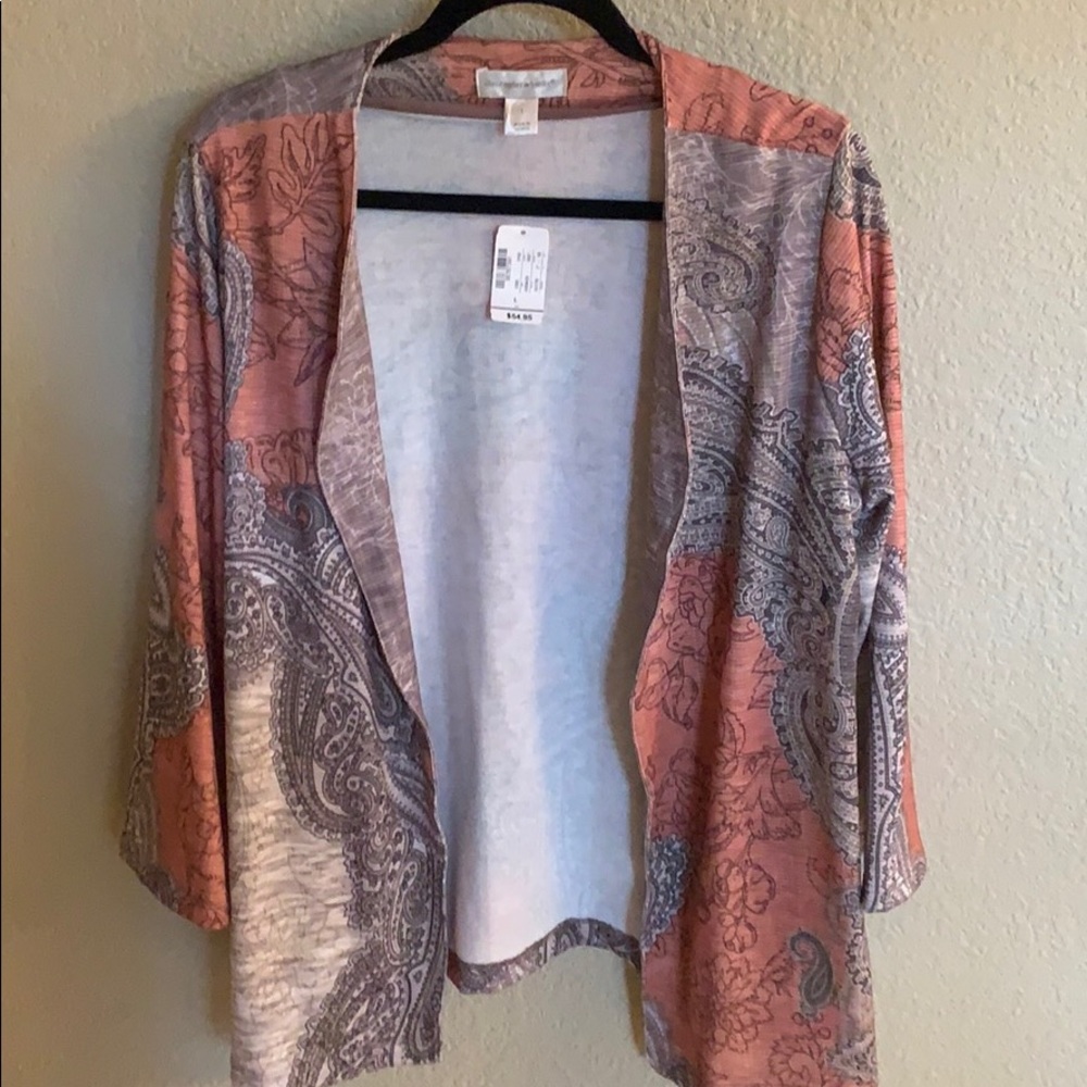 Beautiful Christopher & Banks cardigan L